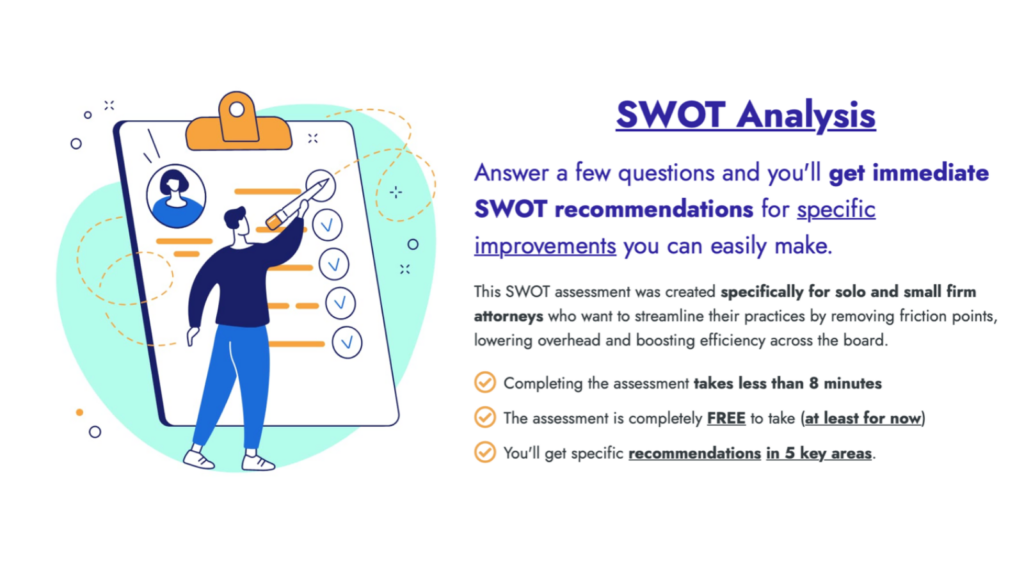 SWOT analysis for lawyers